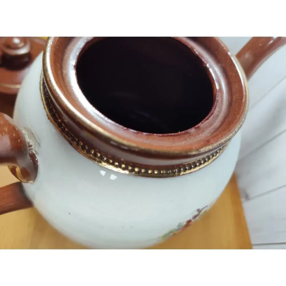 S Johnson Ltd of Burslem Britannia Pottery England Teapot